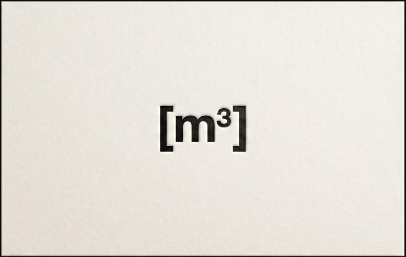 엠쓰리디자인 m³ 브랜드 이미지